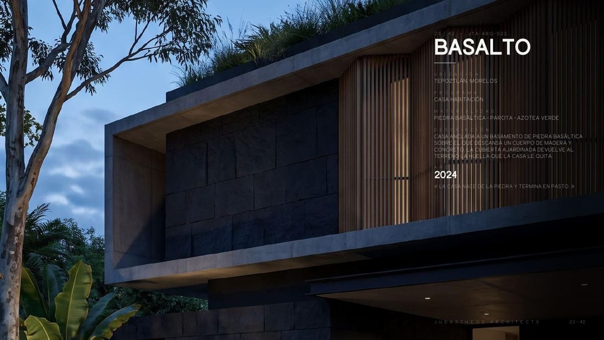 Basalto — Tepoztlán, Morelos