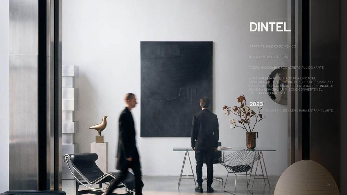 Dintel — Santa Fe, CDMX