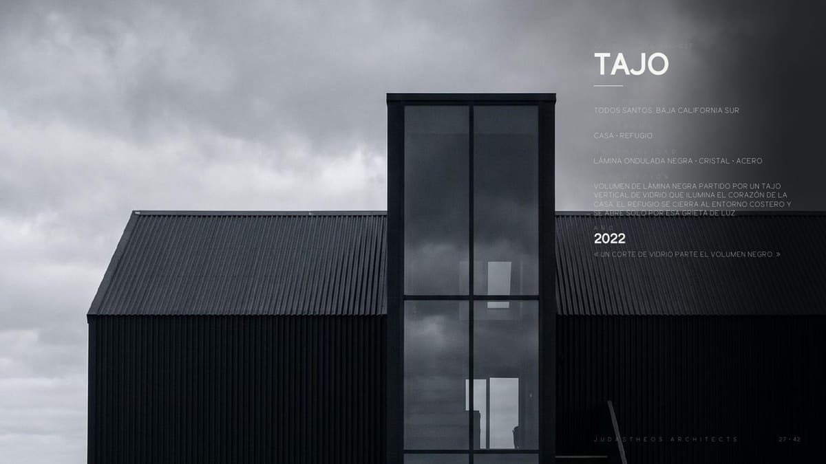 Tajo — Todos Santos, B.C.S.
